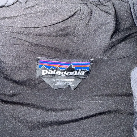 Patagonia Men’s Black Jacket L - Picture 3 of 4
